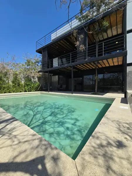 Casa nueva estilo contemporáneo , vista panorámica, vigilancia 24hs