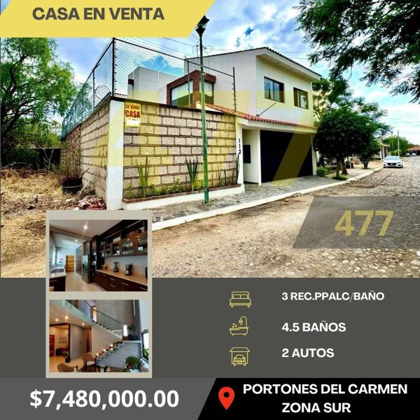 Casa en venta en Portones del Carmen, León, Guanajuato