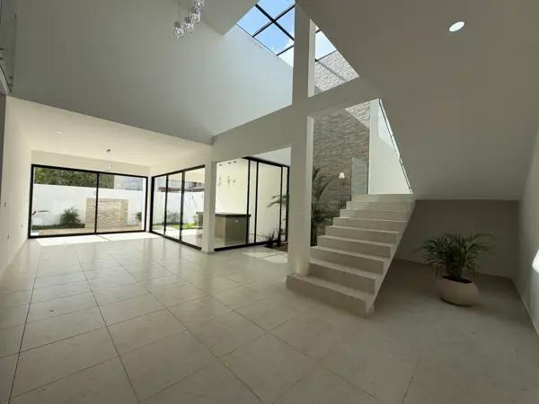 Casa equipada en preventa, privada soluna temozon norte