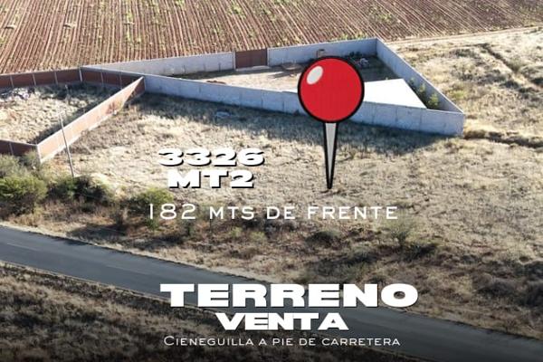 Excelente Terreno Venta a pie de carretera