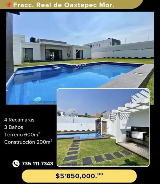 FRACCIONAMIENTO REAL DE OAXTEPEC  MORELOS