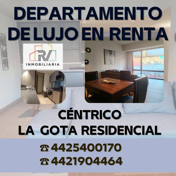 RV  VENDE DEPARTAMENTO DE LUJO, EXCELENTE UBICACIÓN