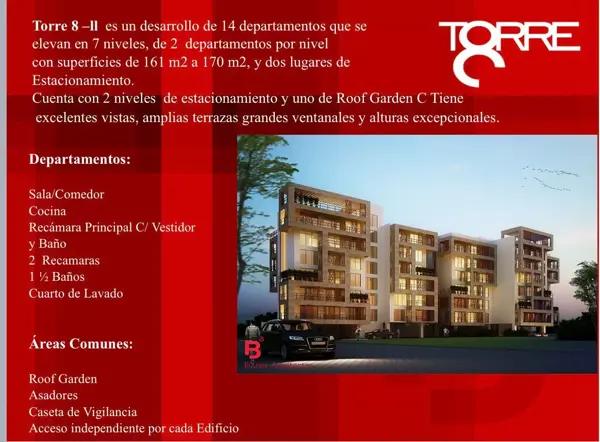Departamento en venta, Torre 8,  Angelópolis.