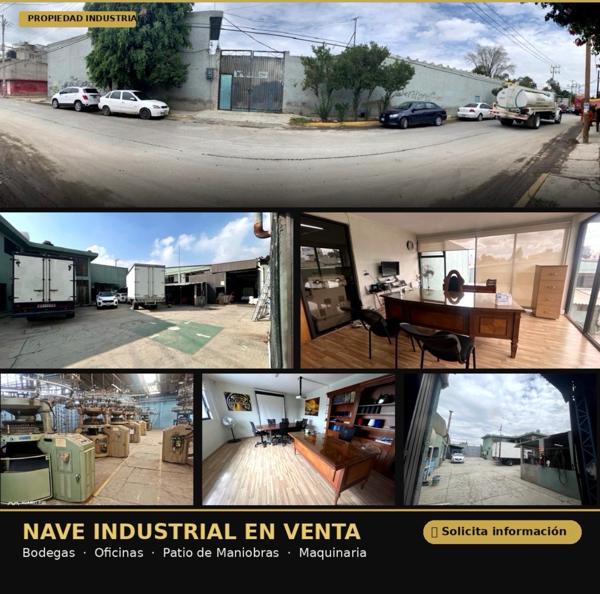 Nave Industrial con Terreno Plano y Regular en San Vicente Chicoloapan