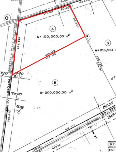 TERRENO DE 10 HA. EN VENTA EN CARRETERA A LAREDO TERRENO DE 10 HA. EN VENTA EN CARRETERA A LAREDO