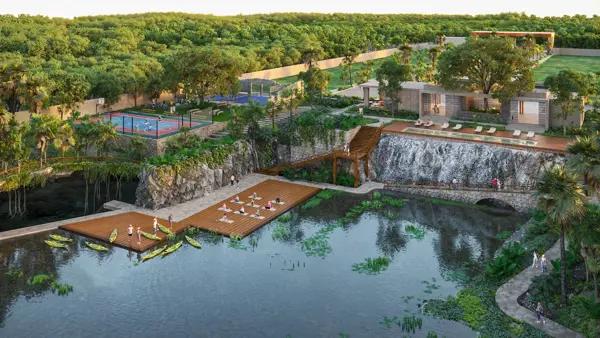 Venta de terrenos con hermoso cenote para bucear