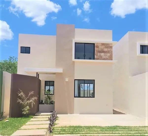 CASA NUEVA EN VENTA PRIVADA RESIDENCIAL CON AMENIDADES, MERIDA YUCATAN, CONKAL