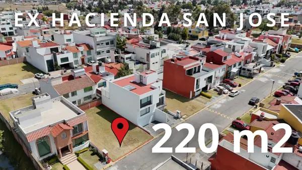 Terreno en venta en Residencial «Hacienda San José» en Toluca. Terreno en venta en Residencial «Hacienda San José» en Toluca.