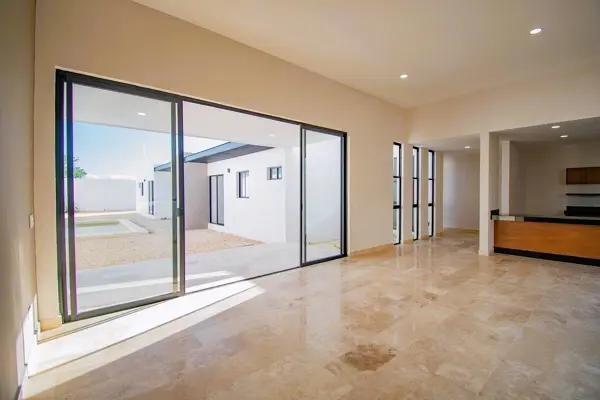 Casa de una Planta, 3 Recámaras y Piscina en Venta en Chacté Residencial, Dzitya Casa de una Planta, 3 Recámaras y Piscina en Venta en Chacté Residencial, Dzitya