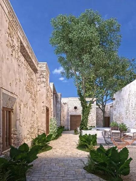 Propiedad con proyecto de hotel boutique con avance de obra del 50% Propiedad con proyecto de hotel boutique con avance de obra del 50%
