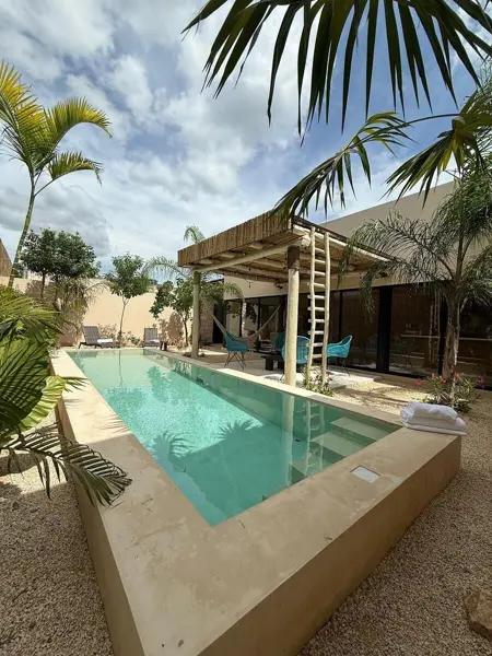 Casa en venta de una planta con 3 Recámaras en Cholul Casa en venta de una planta con 3 Recámaras en Cholul
