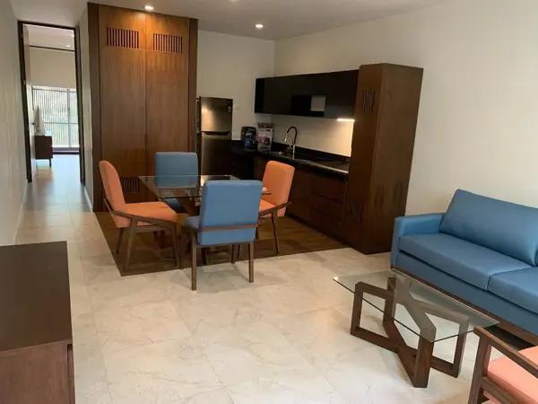 Departamento amueblado y equipado en venta en San Antonio Cinta