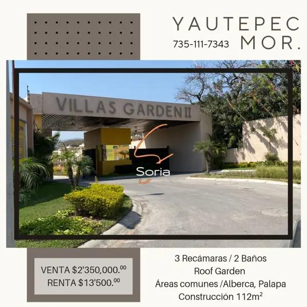 CASA EN YAUTEPEC MORELOS
Estrena Bonita CASA AMUEBLADA dentro de Fraccionamiento Villas Garden ll CASA EN YAUTEPEC MORELOS
Estrena Bonita CASA AMUEBLADA dentro de Fraccionamiento Villas Garden ll