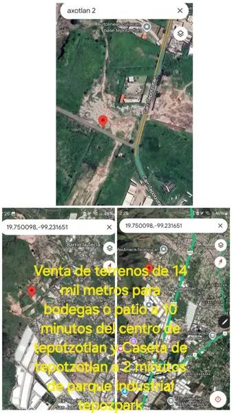 Venta de Terreno Tepotzotlan