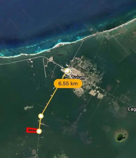 Terreno en Venta de 34 Hectáreas en Carretera Tulum Cobá, Tulum, Q, Roo Terreno en Venta de 34 Hectáreas en Carretera Tulum Cobá, Tulum, Q, Roo