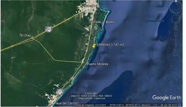 Terreno en Venta de 3,747 m2 en Bahía Petempich, Puerto Morelos, Cancún Terreno en Venta de 3,747 m2 en Bahía Petempich, Puerto Morelos, Cancún