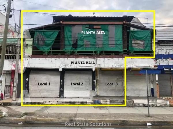 Local Comercial 355 m2 en Venta/Renta, 2 ACCESOS,  López Portillo, Crucero, Cancún