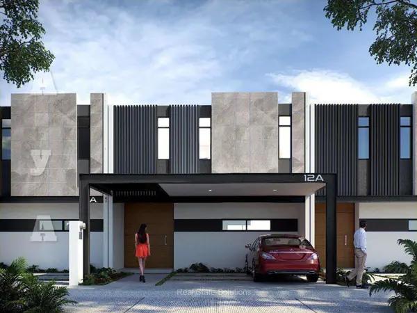 Casa en PRE Venta, 3 Recàmaras, 2 Niveles, Terraza, Residencial La Rioja, Cancún.