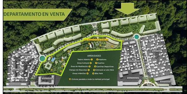 Departamento en Pre Venta, 2 Recámaras, en Av. Huayacán, Cancún