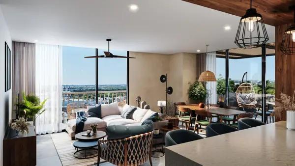 Departamento en Preventa, 1,2 y 3 Recamaras, Renta vacacional, Av. Colosio, Cancún Departamento en Preventa, 1,2 y 3 Recamaras, Renta vacacional, Av. Colosio, Cancún