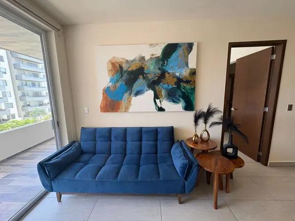 Departamento en Renta, 3 Recámaras, AMUEBLADO, Av P. La Luna, Cancún Departamento en Renta, 3 Recámaras, AMUEBLADO, Av P. La Luna, Cancún