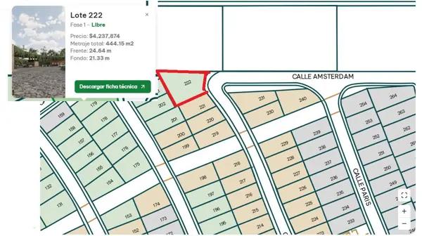 Terreno en Pre Venta, Lote en esquina con 444 m2, Casa Club, Av  Huayacán, Cancún