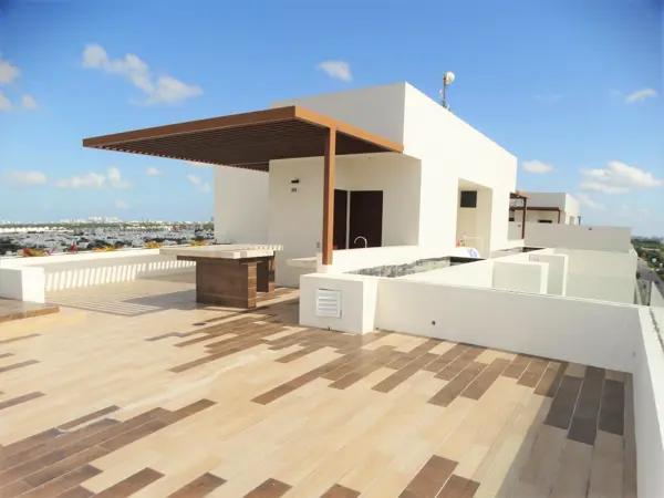 Departamento PENTHOUSE en Renta, 3 Recámaras, ROOFTOP, Aqua, Cumbres Av Huayacán Cancún