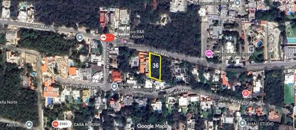 Terreno en Venta, 829 m2, LOTE 36, Habitacional, Residencial Campestre Cancún