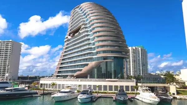 Departamento en Venta/Renta,  2 Recámaras, AMUEBLADO, en SHARK Puerto Cancún