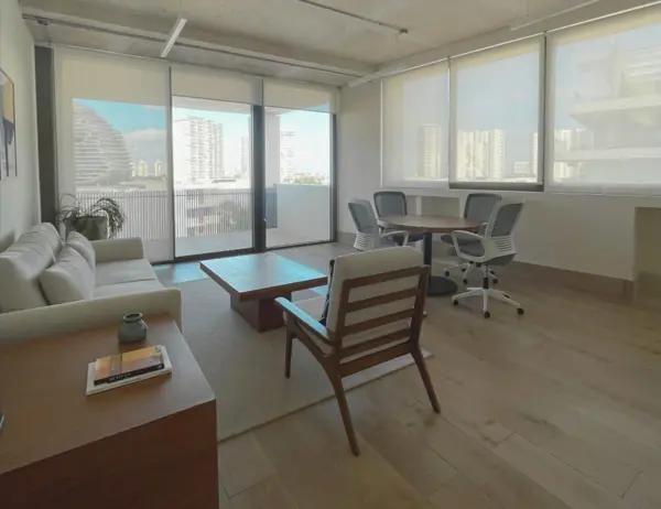 Oficina en Renta, 47 m2, AMUEBLADA, Port Marina, Puerto Cancún
