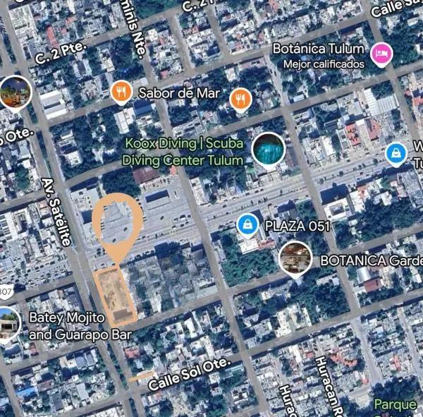 Edificio Comercial en Venta, 1,440 m2 Construcción, Avenida Principal Tulum,