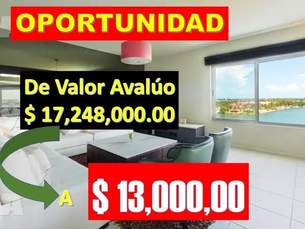 Departamento PENTHOUSE en Venta, 3 Recámaras, AMUEBLADO/EQUIPADO, Punta Dorada Zona Hotelera, Cancún Departamento PENTHOUSE en Venta, 3 Recámaras, AMUEBLADO/EQUIPADO, Punta Dorada Zona Hotelera, Cancún