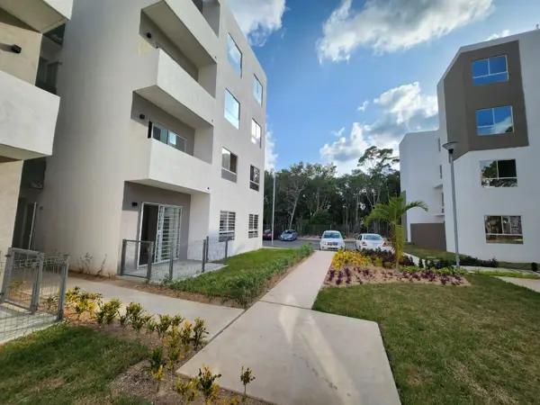 Departamento en Renta, 2 Recamaras, Residencial Turquesa, Cerrada Berilio, Cancún