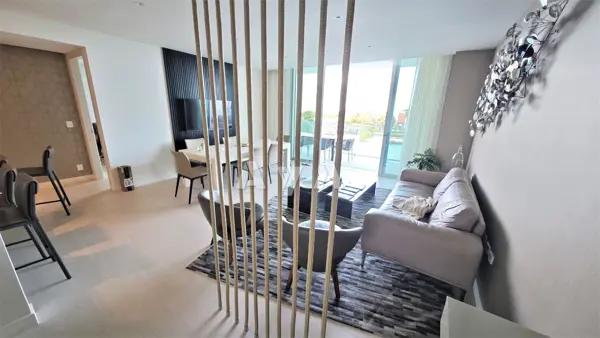 Departamento en Renta, 2 Recámaras, Estudio TV, AMUEBLADO, SLS Harbour, Puerto Cancún
