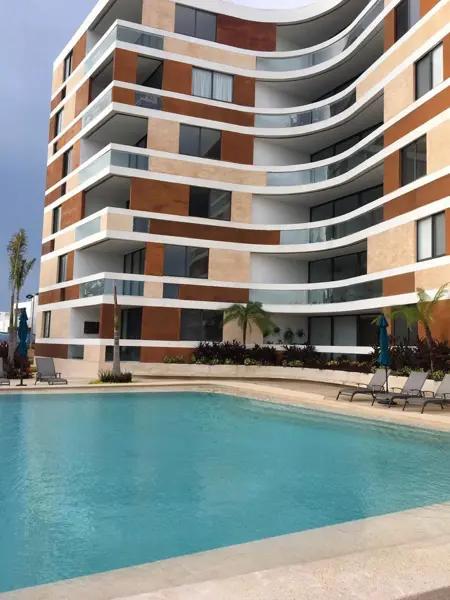 Departamento en RENTA, en Aqua Residencial, Avenida Huayacán, Cancun Departamento en RENTA, en Aqua Residencial, Avenida Huayacán, Cancun