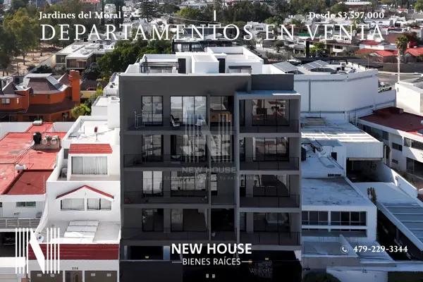 DEPARTAMENTOS NUEVOS en VENTA en Jardines del Moral