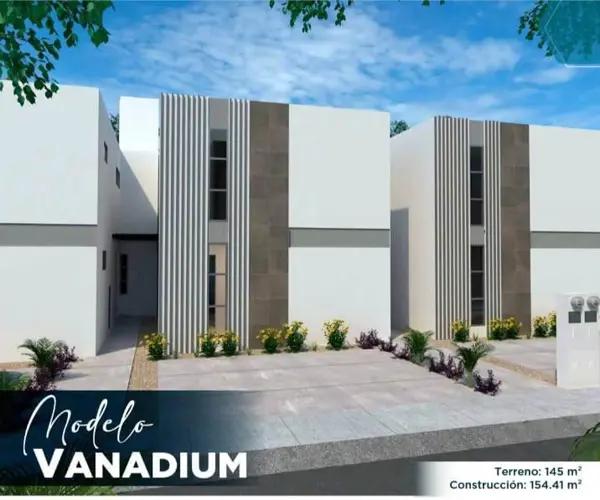 Casa en Venta con 3 Recamaras, 4 PANELES SOLARES, Terraza,  Residencial en Playa del Carmen.