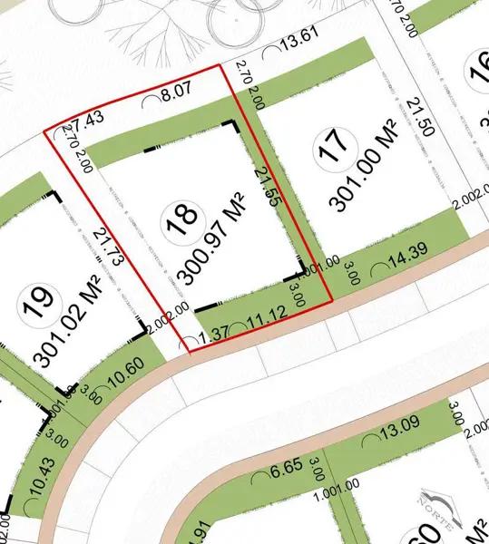 Terreno en Venta, 301 m2 Habitacional en Mayakoba, Country Club, Playa del Carmen