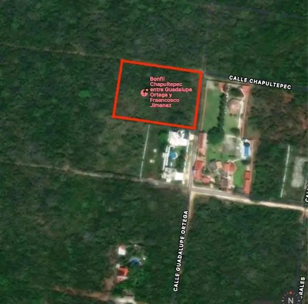 Terreno en Venta, 5,000 m2, Esquina Calle Chapultepec, Alfredo. B. Bonfil, Cancún Terreno en Venta, 5,000 m2, Esquina Calle Chapultepec, Alfredo. B. Bonfil, Cancún