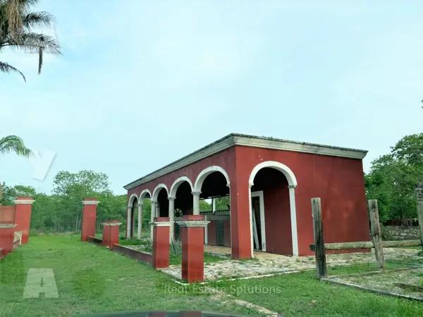 Casa Hacienda en Venta, 9 Has, Chicxulub, Ixil, Yucatán Mex