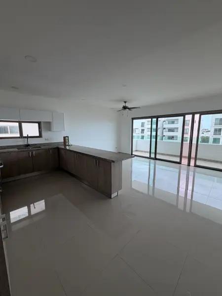 Departamento Penthouse en Renta, Aqua, Cascades, 3 recamaras, roof top, Cancun, Quintana Roo