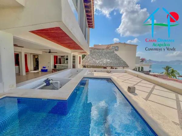 Departamento en venta con 2 recámaras, terraza con jacuzzi, asoleadero y vista al mar