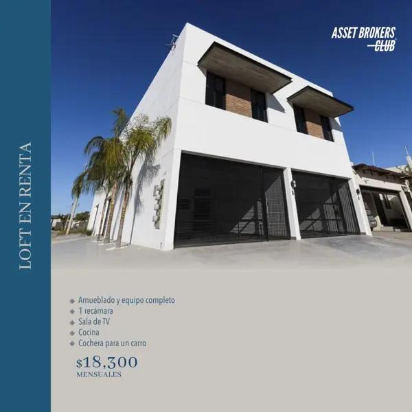 Loft en Renta Col. 12 de Octubre