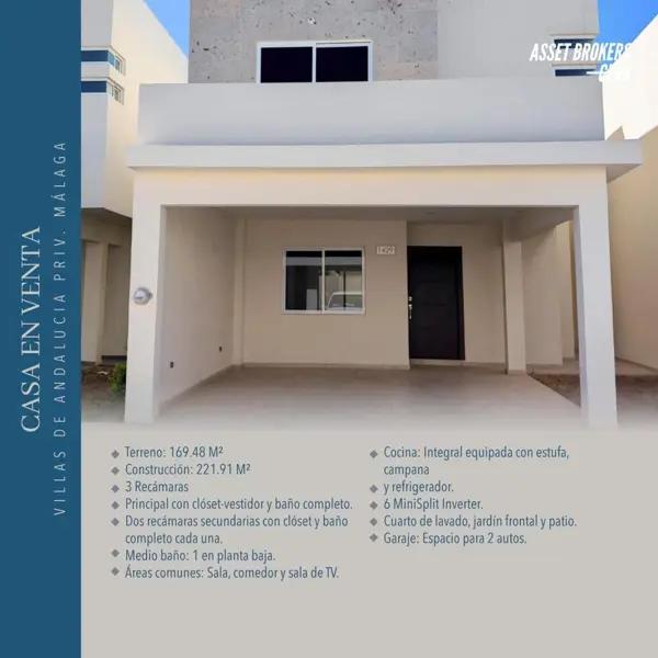 CASA EN VENTA VILLAS DE ANDALUCIA PRIVADA MÁLAGA