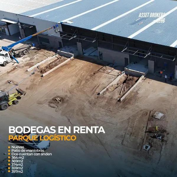 BODEGAS NUEVAS EN RENTA EN PARQUE LOGÍSTICO