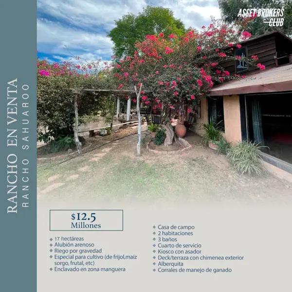 SAHUARO RANCH EN VENTA