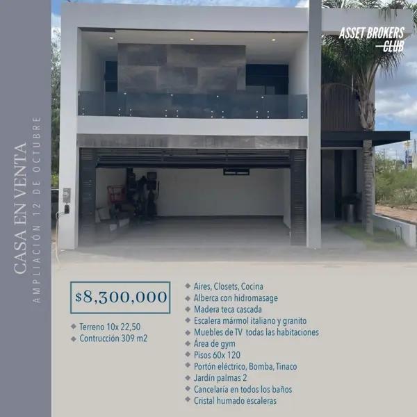 RESIDENCIA EN VENTA COLONIA 12 DE OCTUBRE RESIDENCIA EN VENTA COLONIA 12 DE OCTUBRE