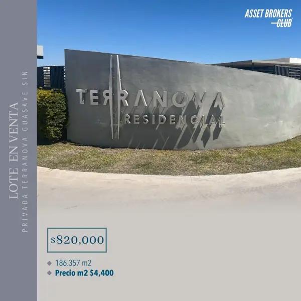 LOTE DE TERRENO EN VENTA PRIVADA TERRANOVA, GUASAVE