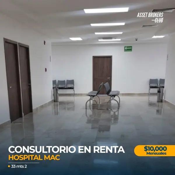 CONSULTORIO EN RENTA HOSPITAL MAC CONSULTORIO EN RENTA HOSPITAL MAC