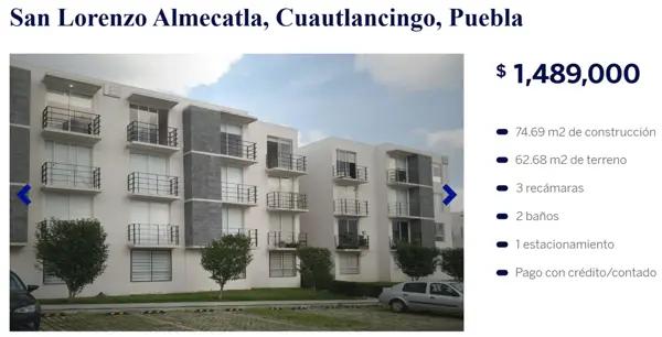 VENTA DE DEPARTAMENTO DE OPORTUNIDAD, ADJUDICADO POR INSTITUCIÓN BANCARIA, CUAUTLANCINGO,PUEBLA VENTA DE DEPARTAMENTO DE OPORTUNIDAD, ADJUDICADO POR INSTITUCIÓN BANCARIA, CUAUTLANCINGO,PUEBLA